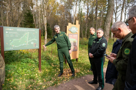 «Лесная лаборатория» в Истре приняла гостей из Беларуси